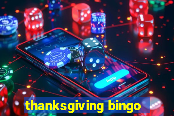 thanksgiving bingo